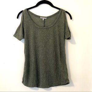 Cold-shoulder Tee